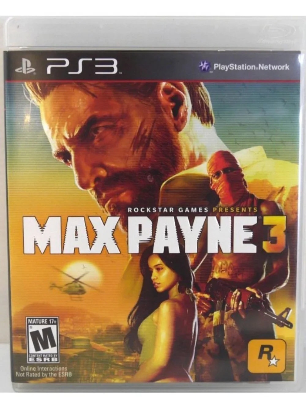Sony PS3 Max Payne 3 video game Playstation 3 Rockstar Games